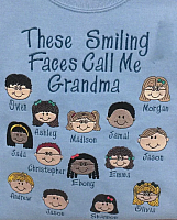 These Smiling Faces Call Me Grandma